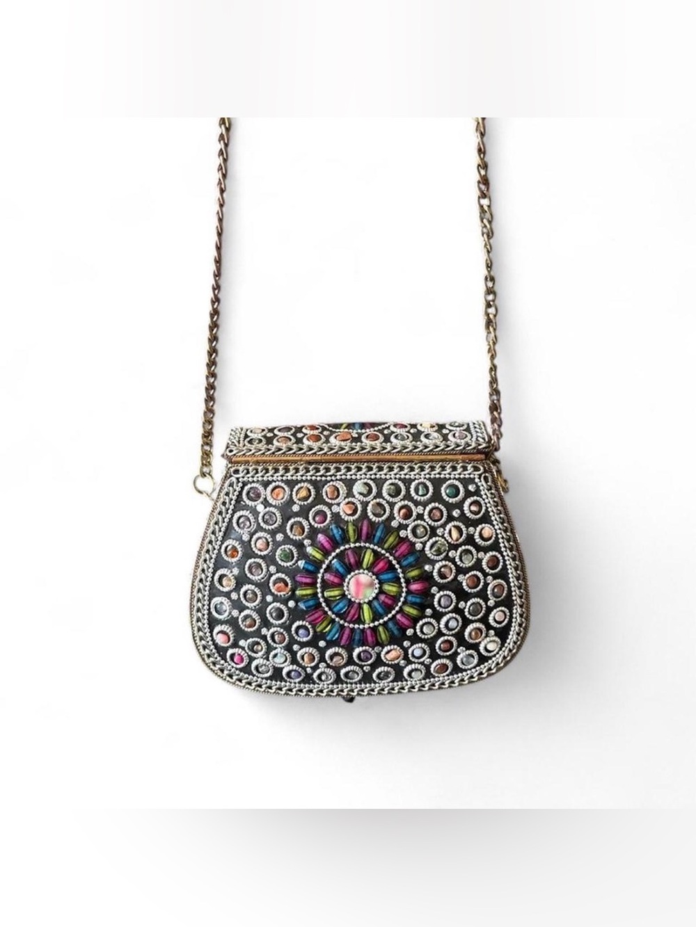 Lulu Thrifted Spiritual Crossbody Bag